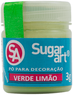 Glitter para decoração VErde limao o brilho para decoração, pó para decoração, glitter para decoração glitter decorativo Sugar art