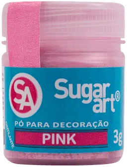 Pó para decoração Pink brilho para decoração, glitter para decoração, glitter para decorativo pó decorativo Sugar art