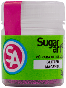 Glitter para decoração Magenta brilho para decoração, pó para decoração, glitter para decoração glitter decorativo Sugar art