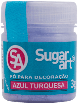 Pó para decoração Azul Turquesa brilho para decoração, glitter para decoração, glitter para decorativo pó decorativo Sugar art