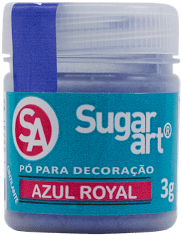 Pó para decoração Azul Royal brilho para decoração, glitter para decoração, glitter para decorativo pó decorativo Sugar art