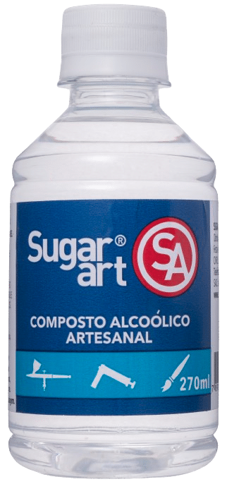 composto alcoolico artesanal 270ml sugarart