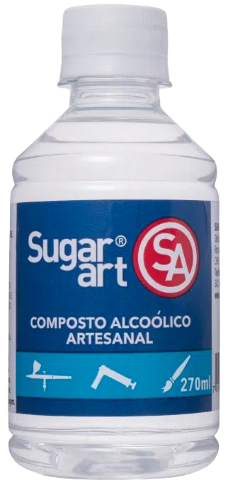 composto alcoolico artesanal 270ml sugarart
