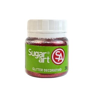 glitter vermelho 20g sugar art para decoração Pó para decoração , glitter para decoração, glitter para decorativo pó decorativo Sugar art