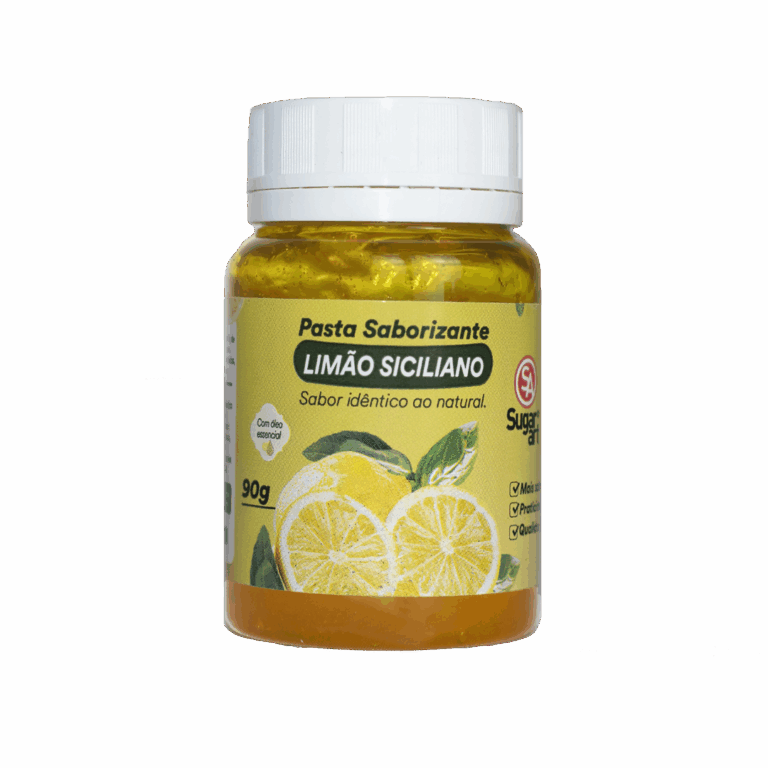 Pasta Saborizante Limão Siciliano Sugar Art