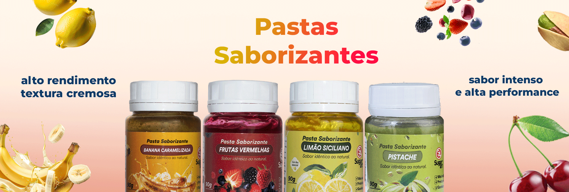 Pasta Saborizante de Alto Rendimento