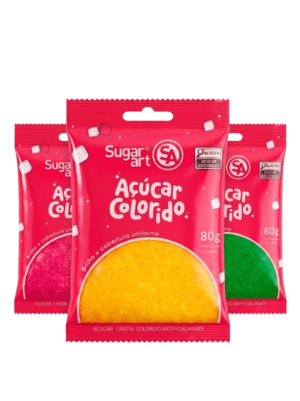 Açúcar Colorido Sugar Art